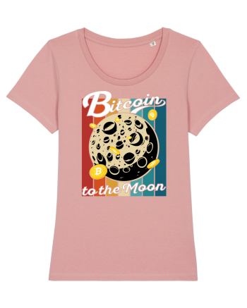Bitcoin to the Moon | Bitcoin Moon Traveler | To the Moon Canyon Pink