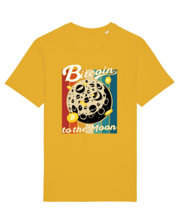 Bitcoin to the Moon | Bitcoin Moon Traveler | To the Moon Spectra Yellow