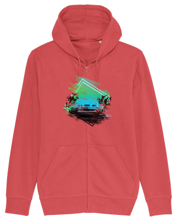 Sports Car Carmine Red