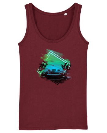 Sports Car Burgundy