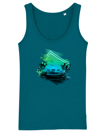 Sports Car Ocean Depth
