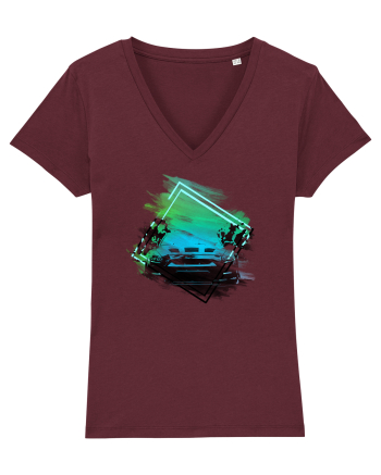 Sports Car Burgundy