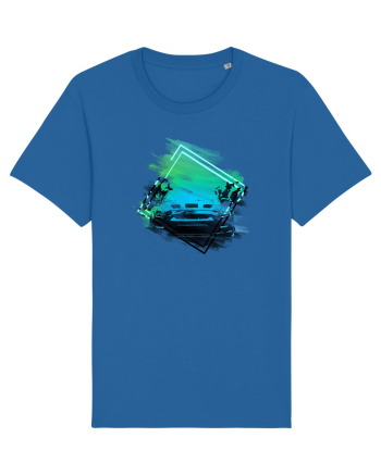 Sports Car Royal Blue