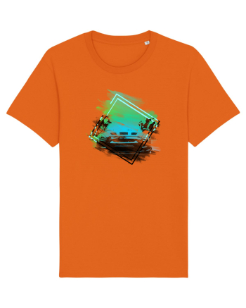 Sports Car Bright Orange