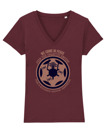 Funny Retro Vintage Star Wars Burgundy