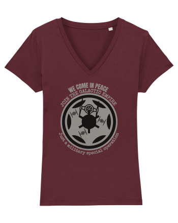 Funny Retro Vintage Star Wars Burgundy