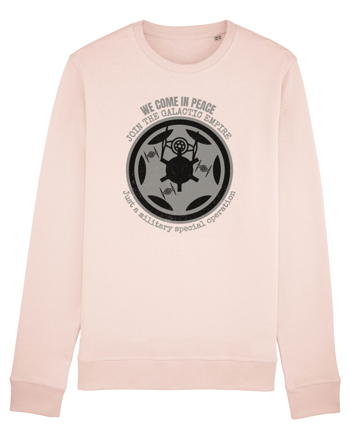 Bluză mânecă lungă Unisex Rise Candy Pink