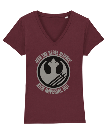 Funny Retro Vintage Star Wars Burgundy