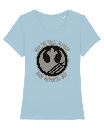 Funny Retro Vintage Star Wars Sky Blue