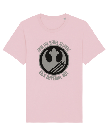 Funny Retro Vintage Star Wars Cotton Pink