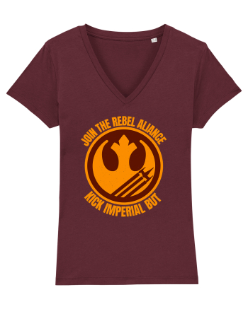 Funny Retro Vintage Star Wars Burgundy