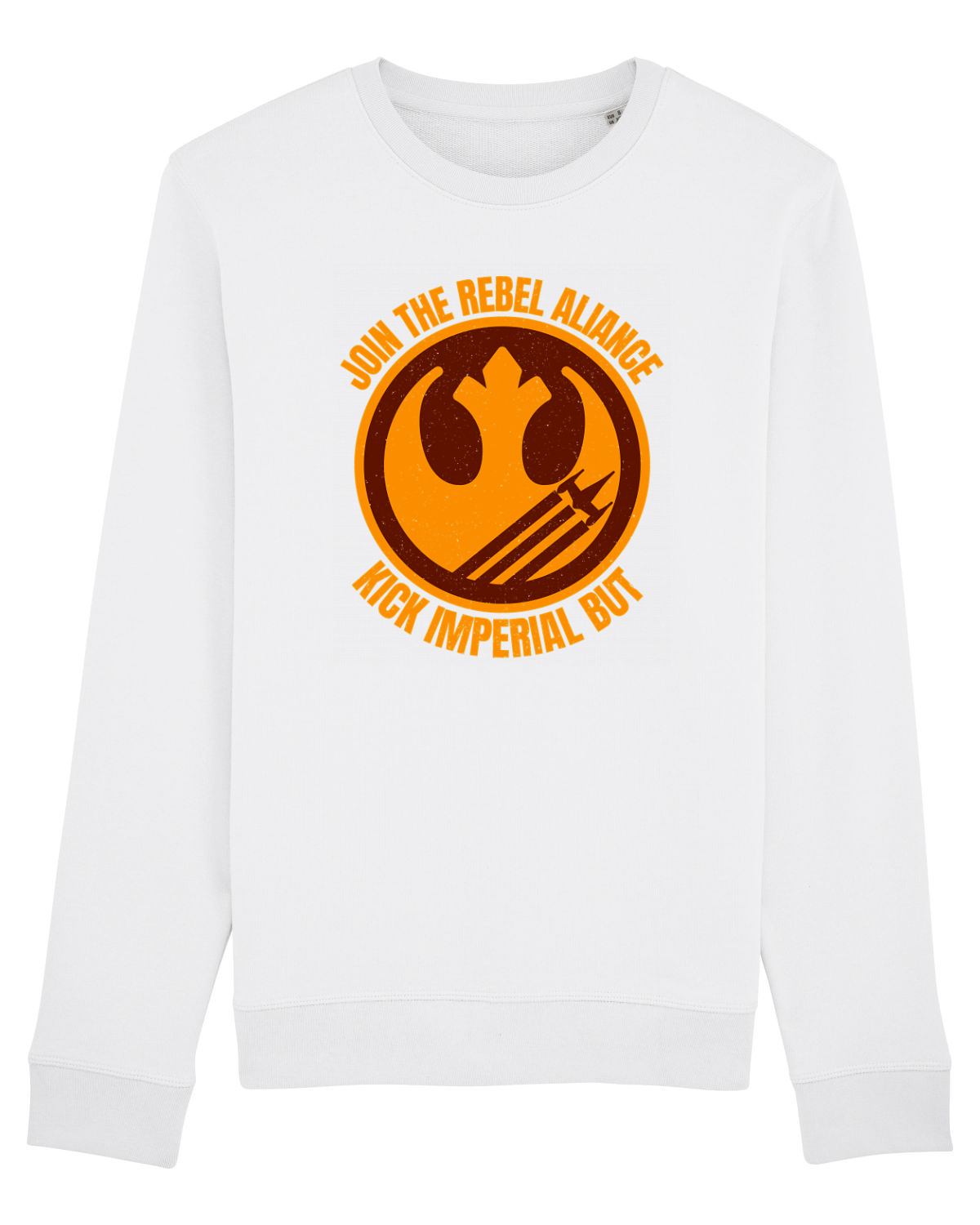 Bluză mânecă lungă Unisex Rise White