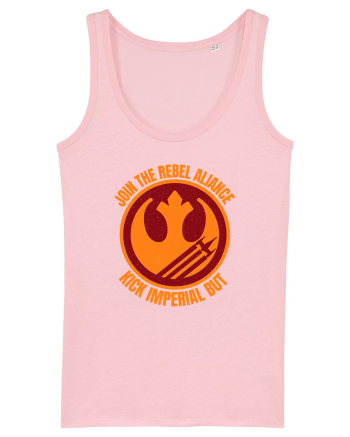 Funny Retro Vintage Star Wars Cotton Pink