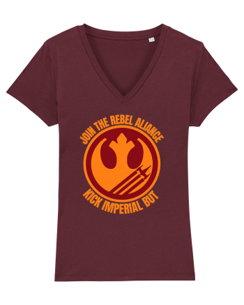 Funny Retro Vintage Star Wars Burgundy