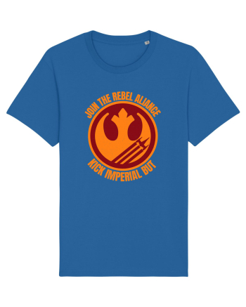 Funny Retro Vintage Star Wars Royal Blue