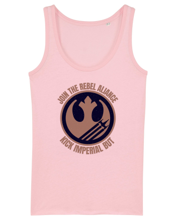 Funny Retro Vintage Star Wars Cotton Pink
