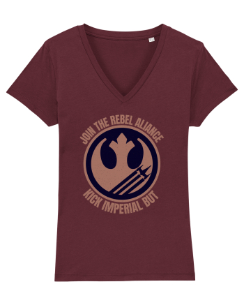 Funny Retro Vintage Star Wars Burgundy