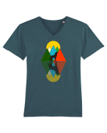 Wild Wolf Tricou mânecă scurtă guler V Bărbat Presenter