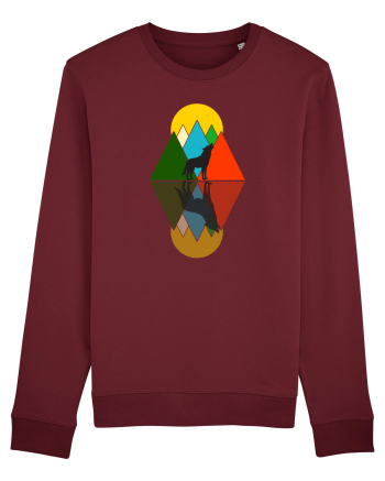 Wild Wolf Burgundy