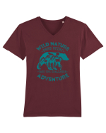 Mountain Bear Tricou mânecă scurtă guler V Bărbat Presenter