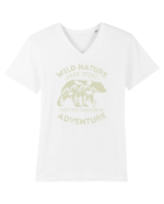 Mountain Bear Tricou mânecă scurtă guler V Bărbat Presenter