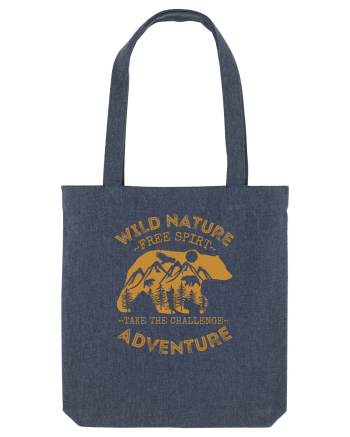 Mountain Bear Midnight Blue