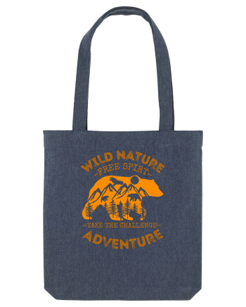Mountain Bear Midnight Blue