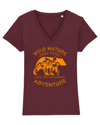 Mountain Bear Burgundy