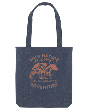 Mountain Bear Midnight Blue