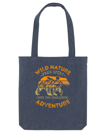 Mountain Bear Midnight Blue