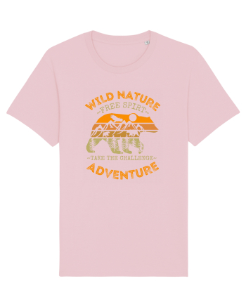 Mountain Bear Cotton Pink