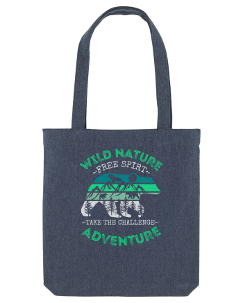 Mountain Bear Midnight Blue