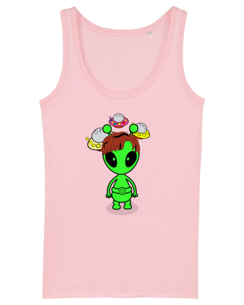 Kawaii Alien Cotton Pink