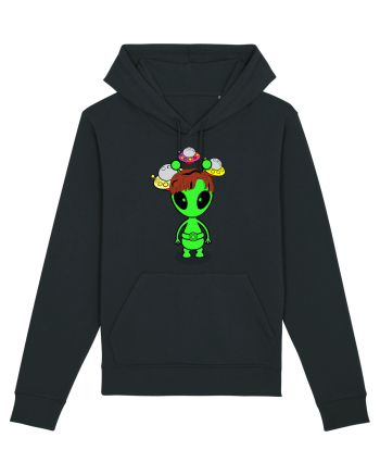 Kawaii Alien Black