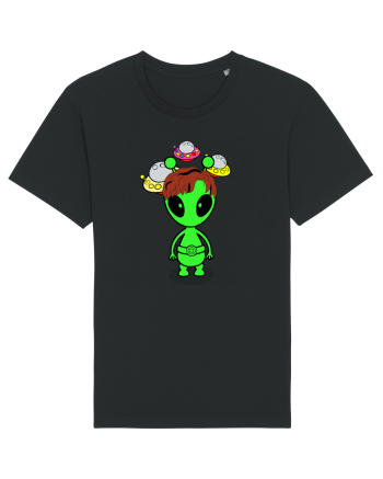 Kawaii Alien Black