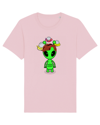 Kawaii Alien Cotton Pink