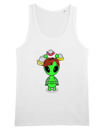 Kawaii Alien White