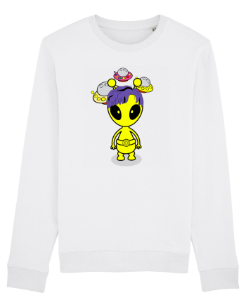 Kawaii Alien White