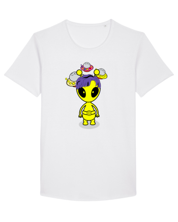 Kawaii Alien White
