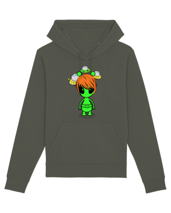 Kawaii Alien Khaki