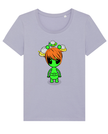 Kawaii Alien Lavender