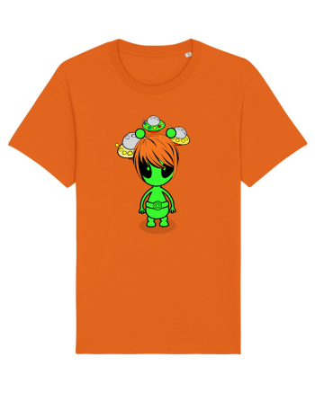 Kawaii Alien Bright Orange