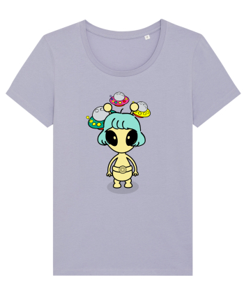 Kawaii Alien Lavender