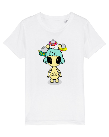 Kawaii Alien White