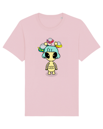 Kawaii Alien Cotton Pink