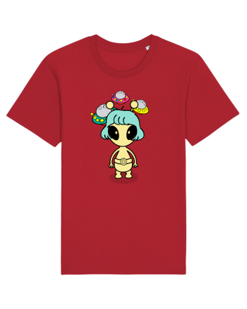 Kawaii Alien Red