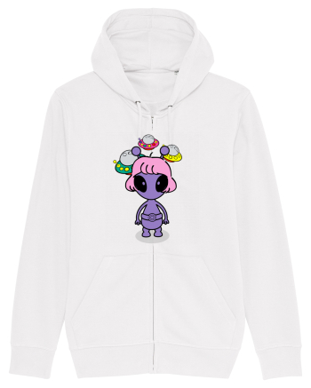Kawaii Alien White