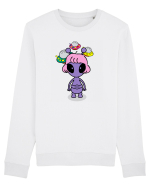 Kawaii Alien Bluză mânecă lungă Unisex Rise