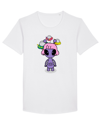 Kawaii Alien White