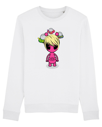 Kawaii Alien White